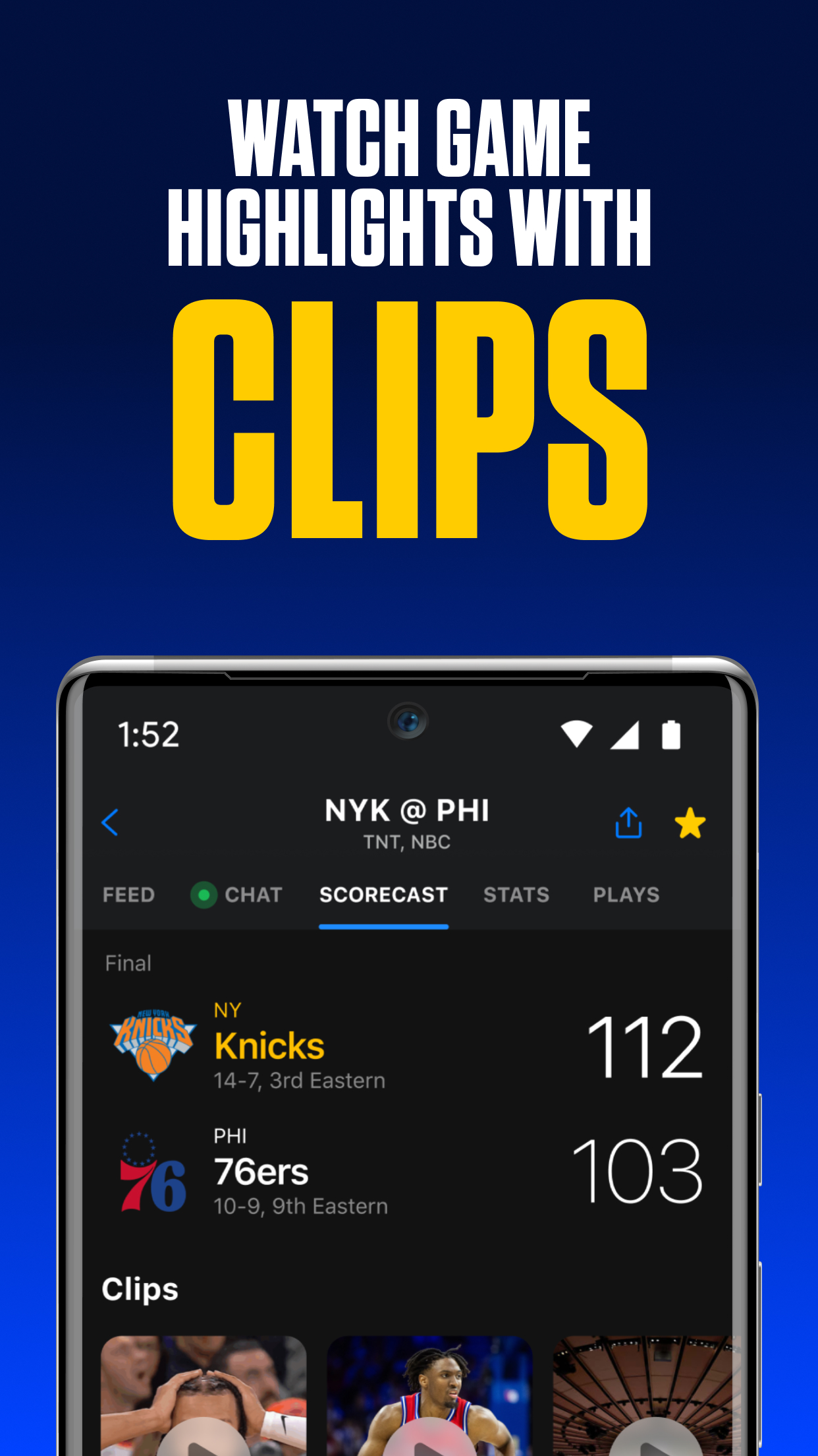 اسکرین شات 6 برنامه theScore: Sports News & Scores