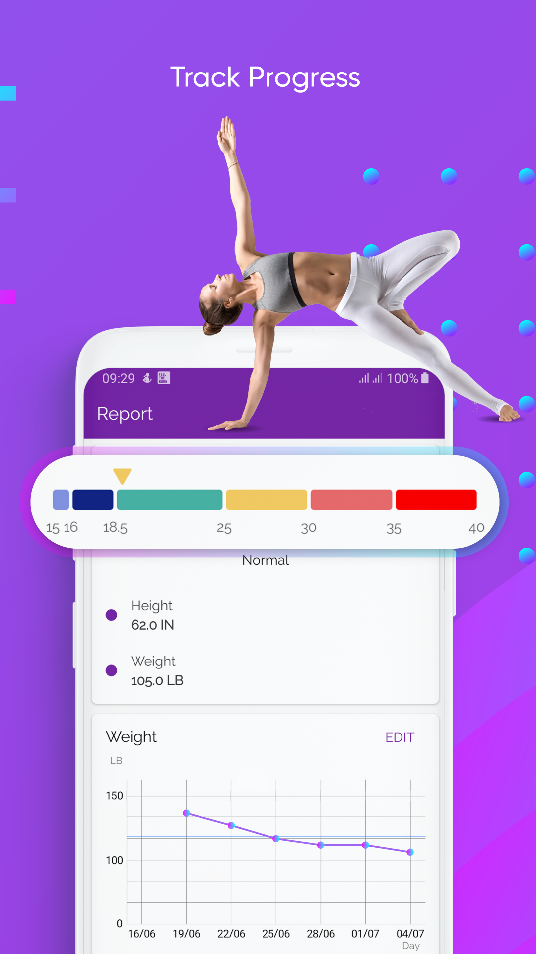 اسکرین شات 6 برنامه Yoga Workout for Beginners
