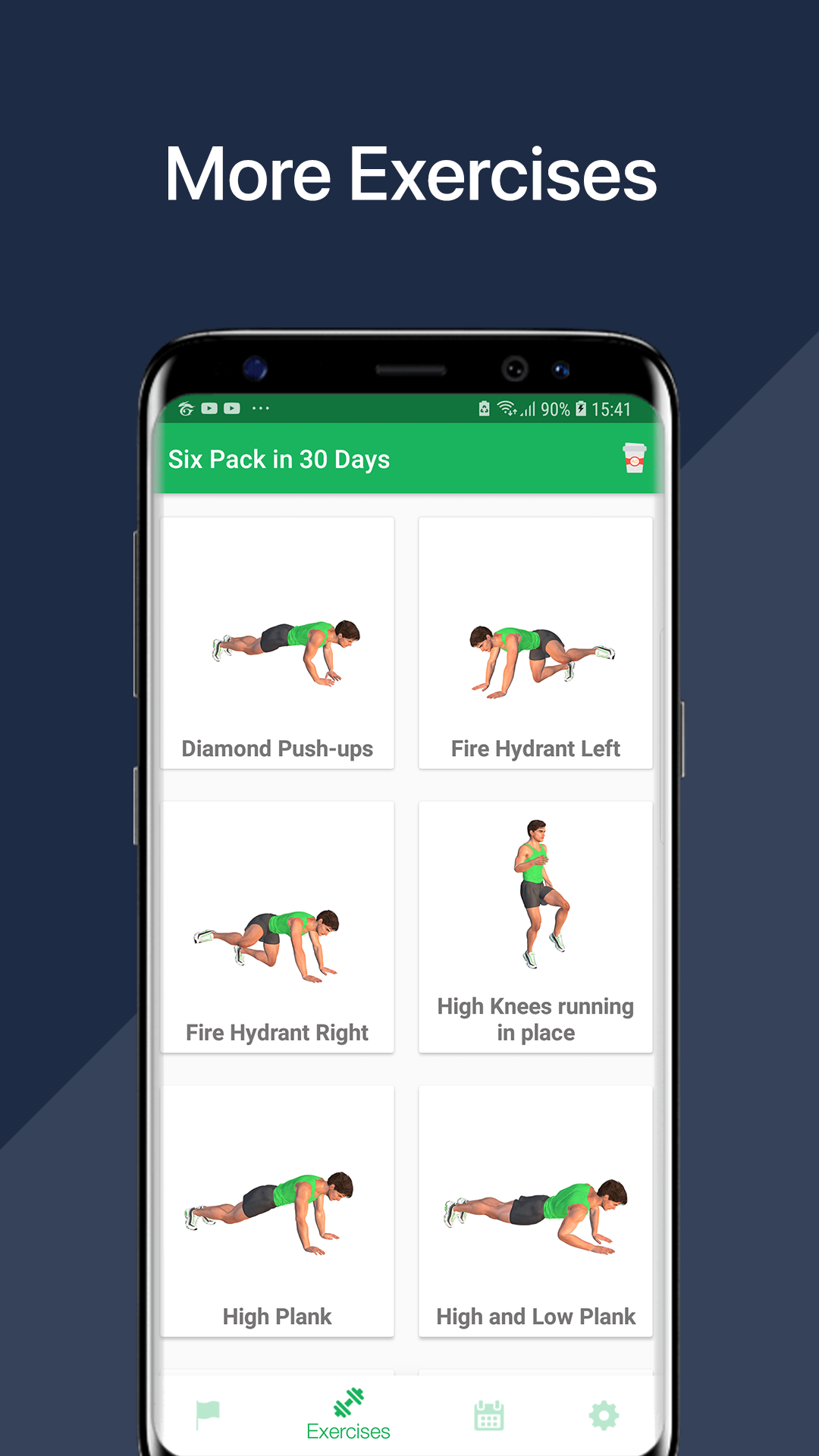 اسکرین شات 2 برنامه 7 Minute Workout - Abs Workout