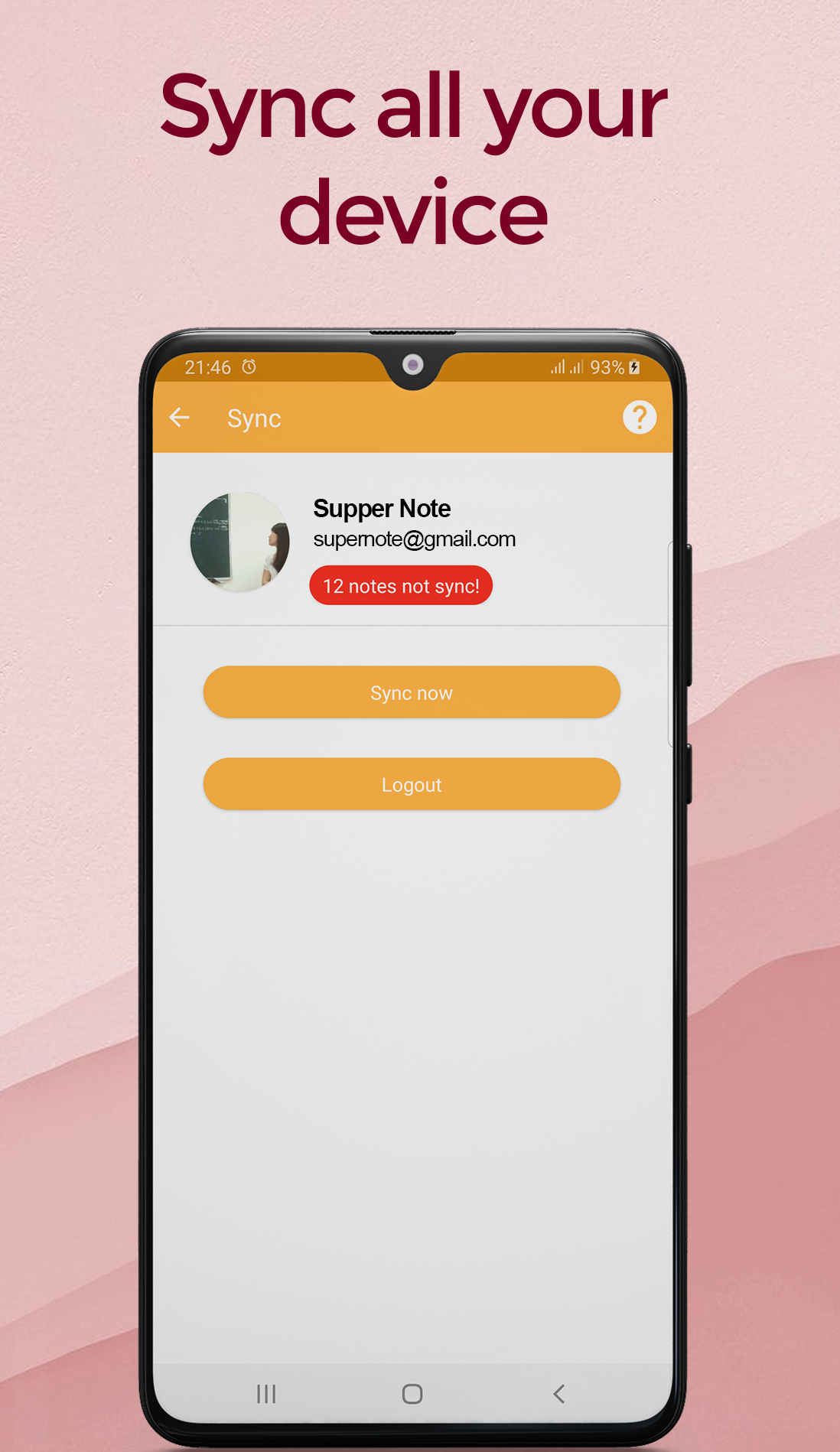 اسکرین شات 8 برنامه Super Note - Notepad, Notebook