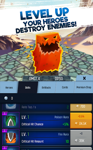 اسکرین شات 3 بازی Tap Adventure Hero: RPG Idle Monster Clicker
