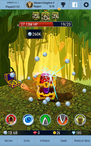 اسکرین شات 5 بازی Tap Adventure Hero: RPG Idle Monster Clicker