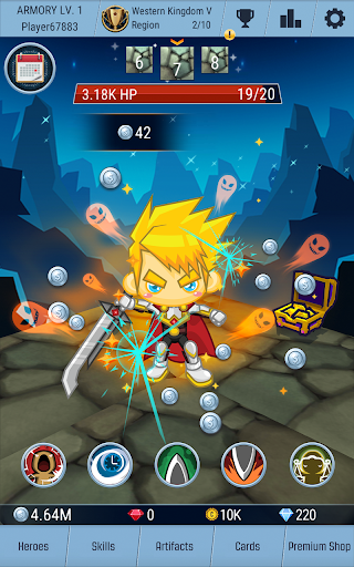 اسکرین شات 8 بازی Tap Adventure Hero: RPG Idle Monster Clicker