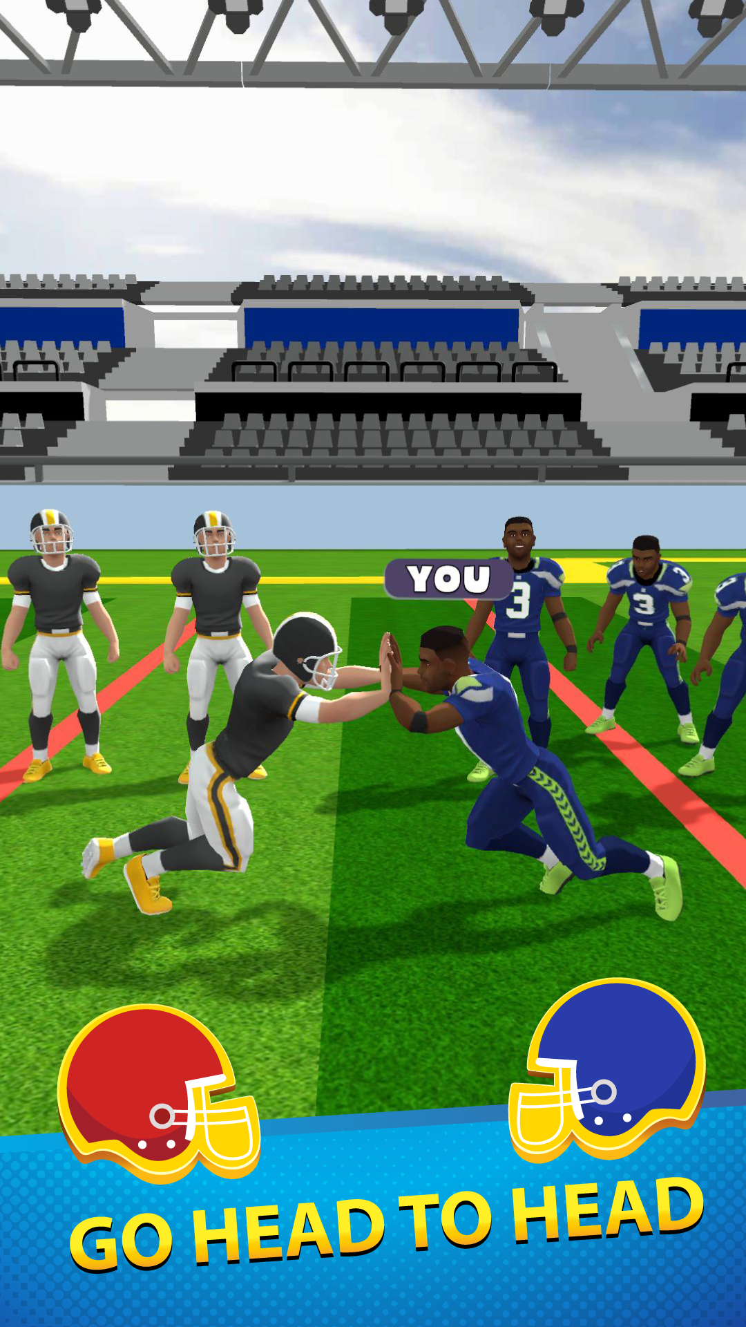 اسکرین شات 5 بازی Hyper Touchdown 3D