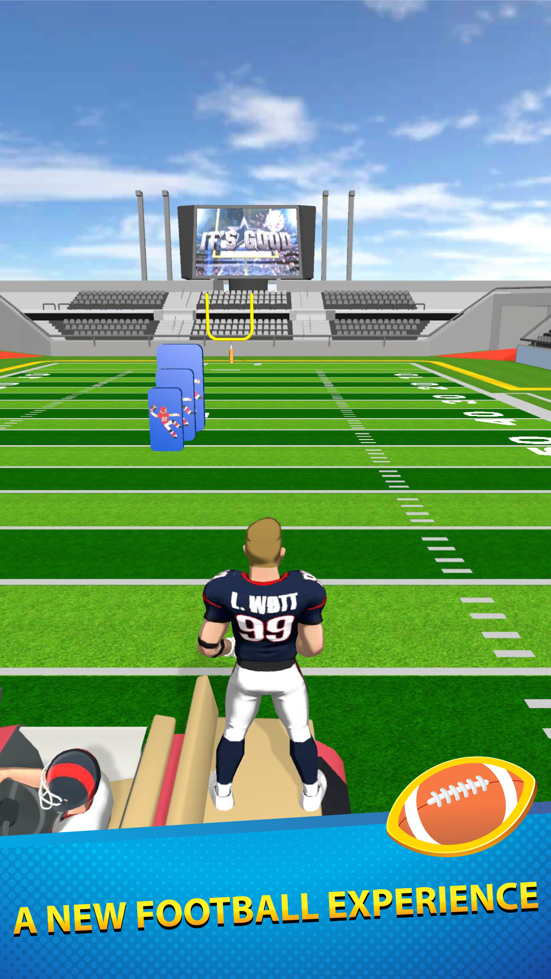 اسکرین شات 7 بازی Hyper Touchdown 3D