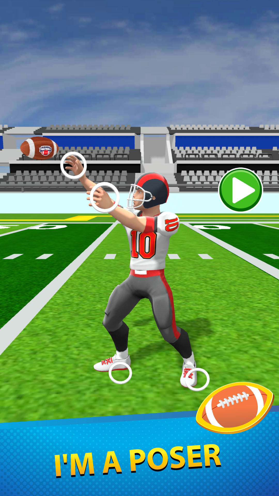 اسکرین شات 1 بازی Hyper Touchdown 3D