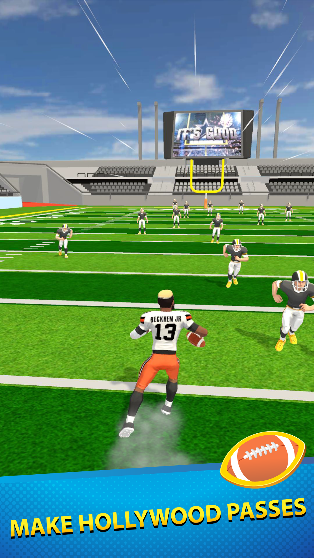اسکرین شات 2 بازی Hyper Touchdown 3D