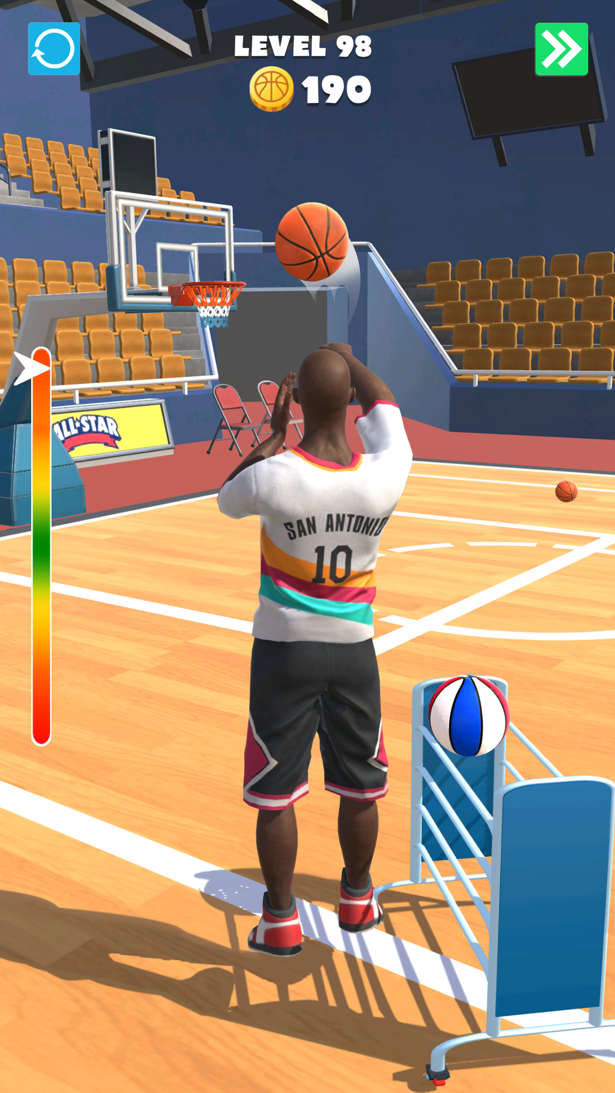 اسکرین شات 2 بازی Basketball Life 3D - Dunk Game