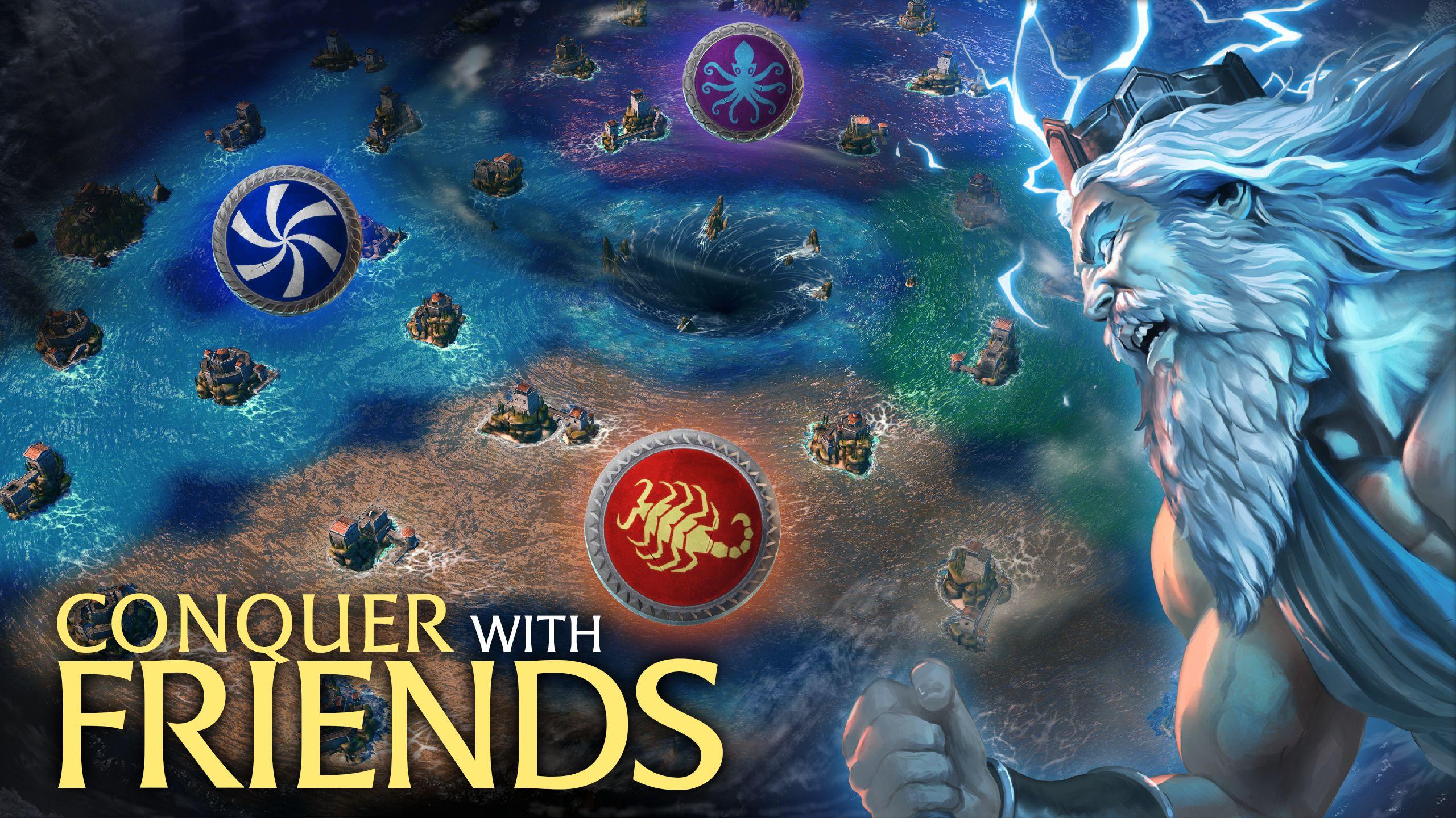 اسکرین شات 3 بازی Olympus Rising: Strategy Game