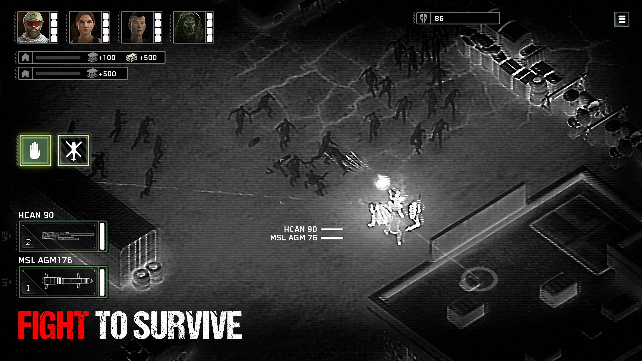 اسکرین شات 5 بازی Zombie Gunship Survival: AC130