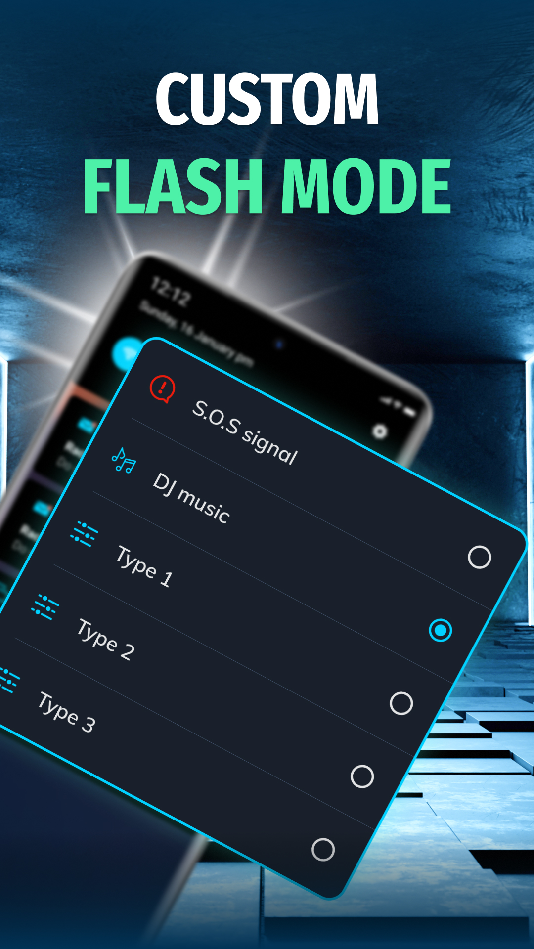 اسکرین شات 3 برنامه Flash Alert, Flashlight