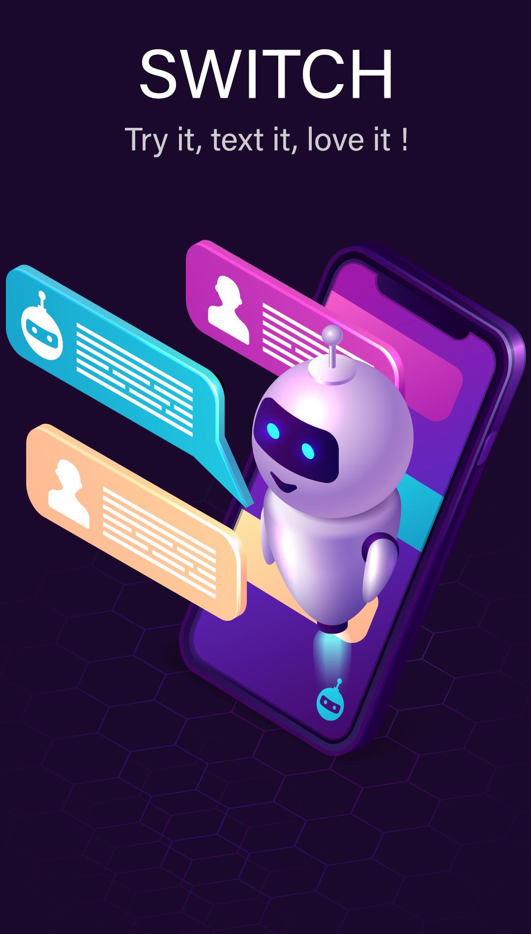 اسکرین شات 1 برنامه Switch SMS Messenger