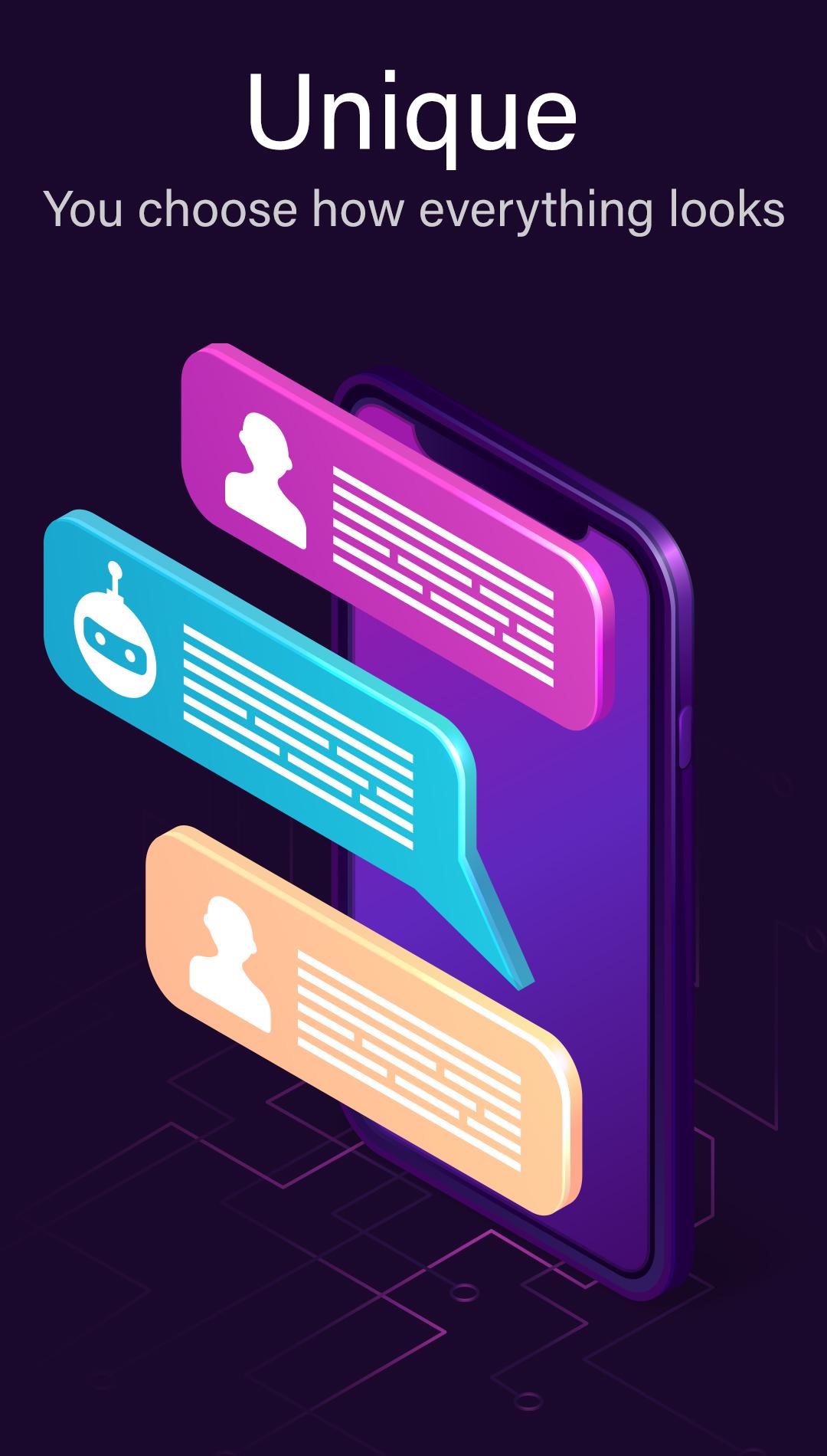 اسکرین شات 2 برنامه Switch SMS Messenger