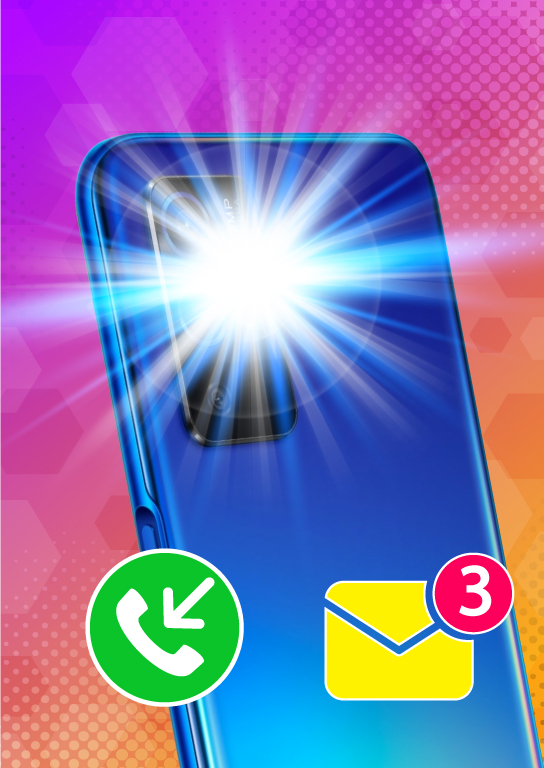 اسکرین شات 1 برنامه Flash Alert On Call - Flash 5