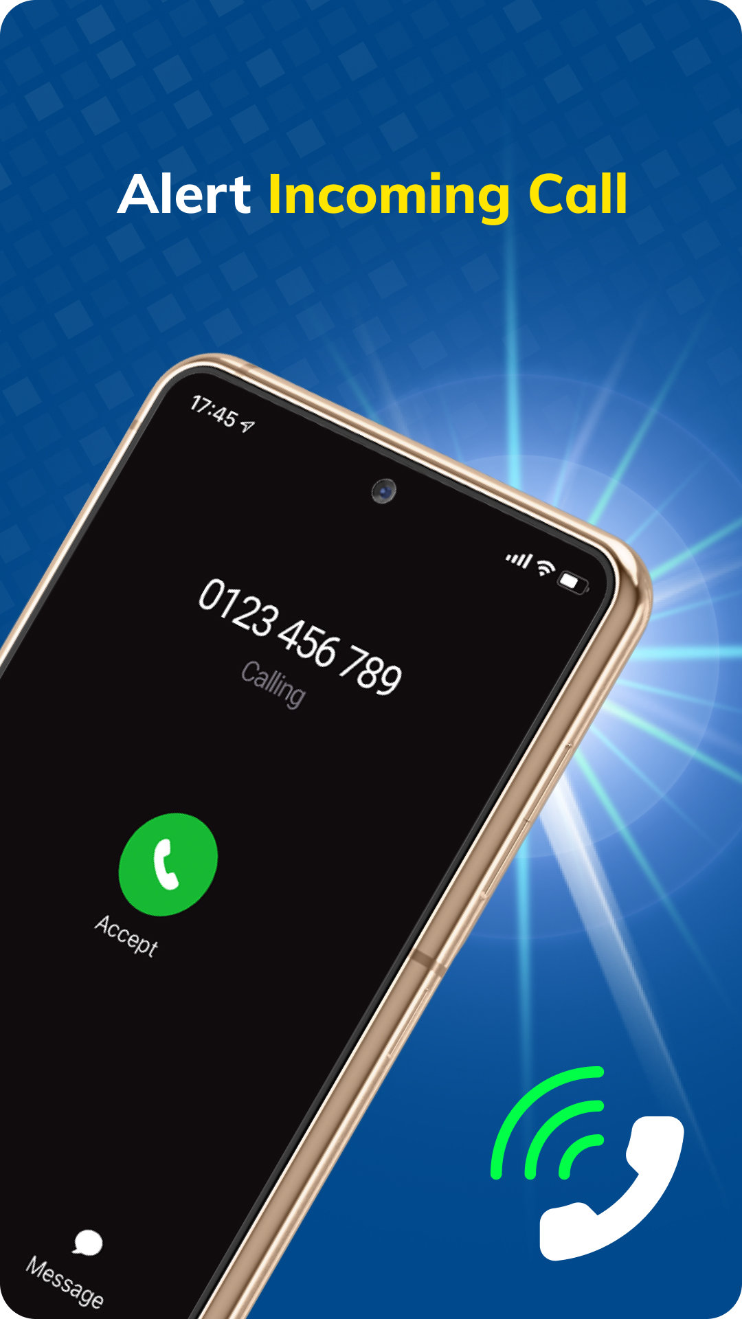 اسکرین شات 4 برنامه Flash Alerts: Flashing Lights