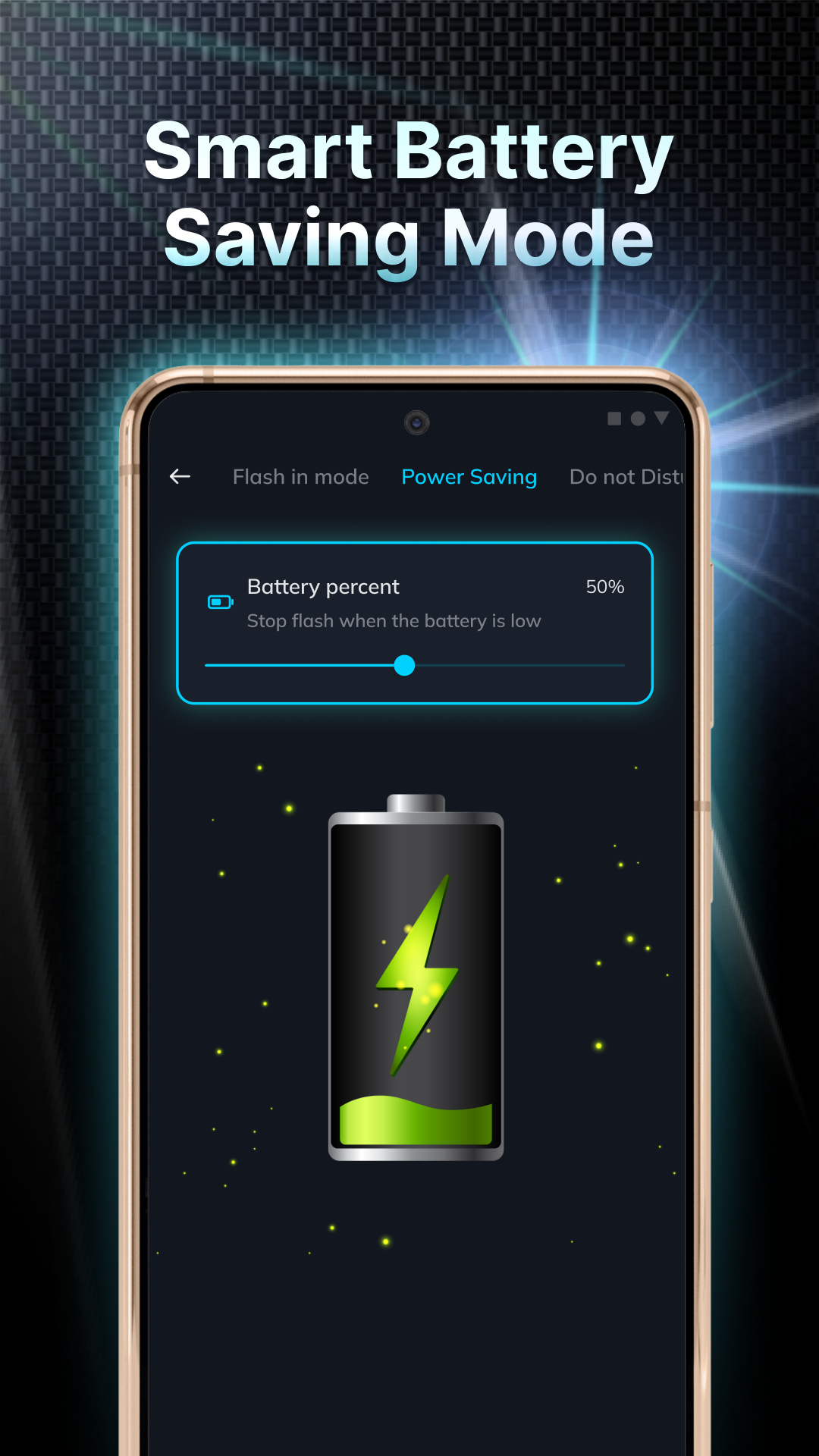 اسکرین شات 6 برنامه Flash Alerts: Flashing Lights