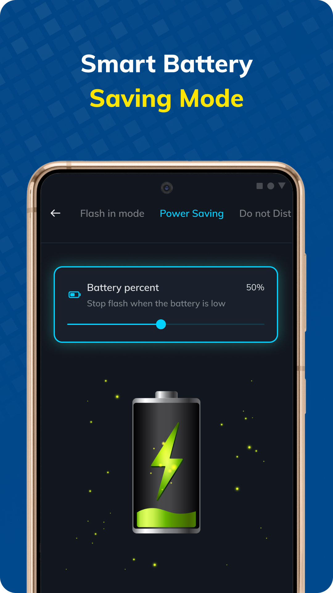 اسکرین شات 6 برنامه Flash Alerts: Flashing Lights