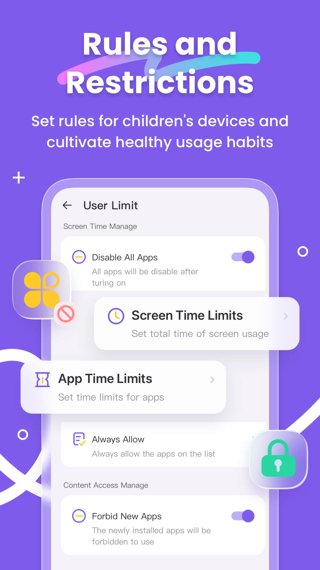 اسکرین شات 8 برنامه FlashGet Kids:parental control