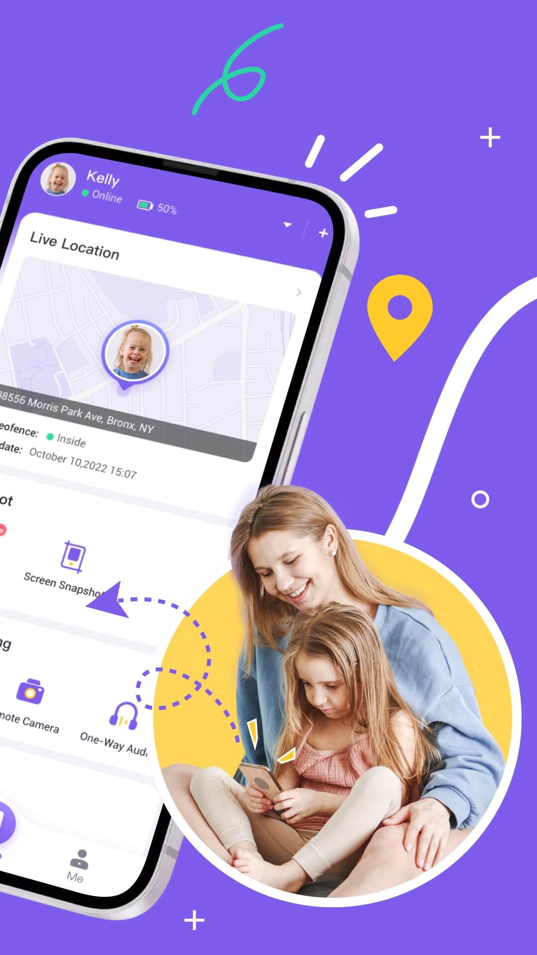 اسکرین شات 2 برنامه FlashGet Kids:parental control