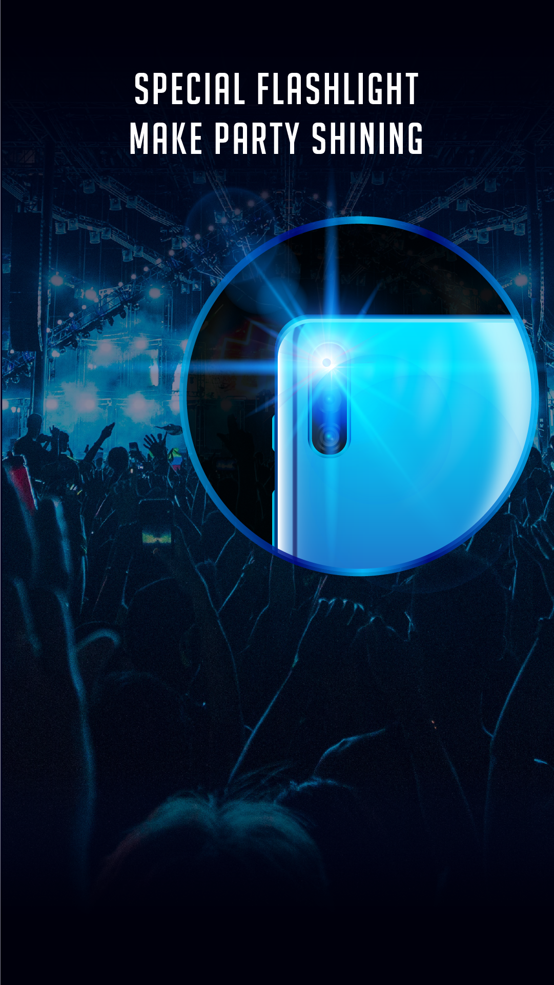 اسکرین شات 5 برنامه Flashlight on Call & Sms App