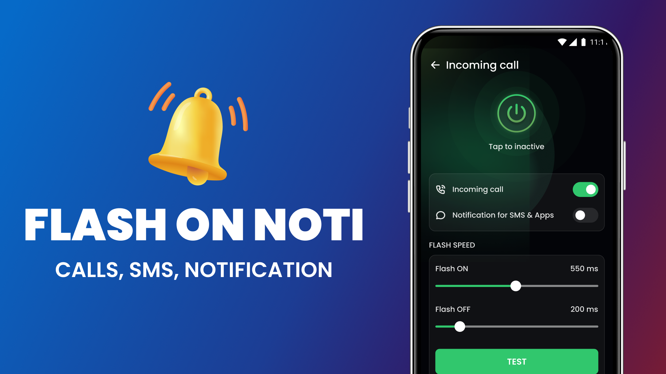 اسکرین شات 3 برنامه FlashLight & 3D Wallpaper App