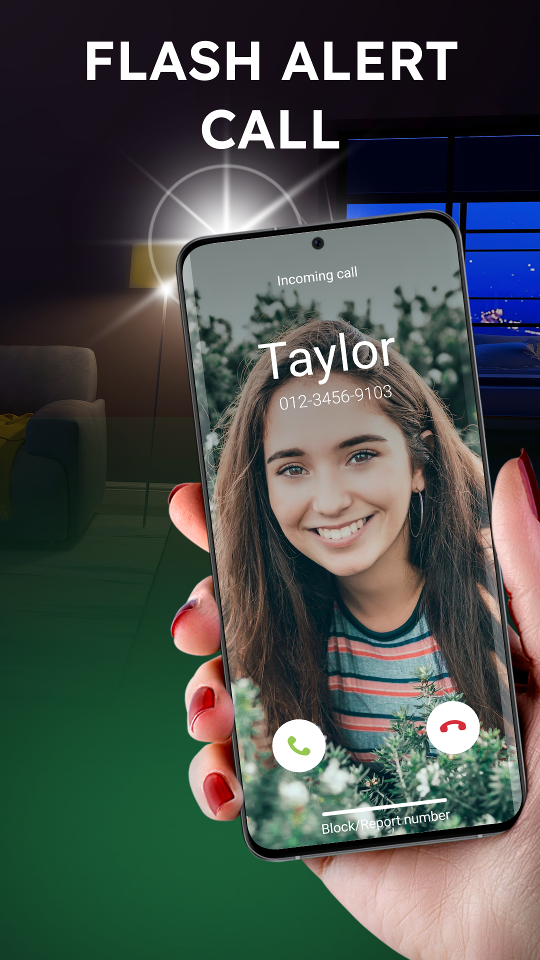 اسکرین شات 5 برنامه FlashLight & 3D Wallpaper App