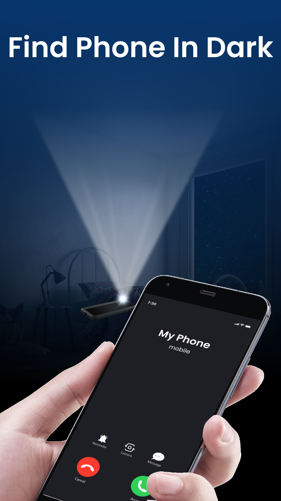 اسکرین شات 7 برنامه Flash Alert: Flashlight & SMS