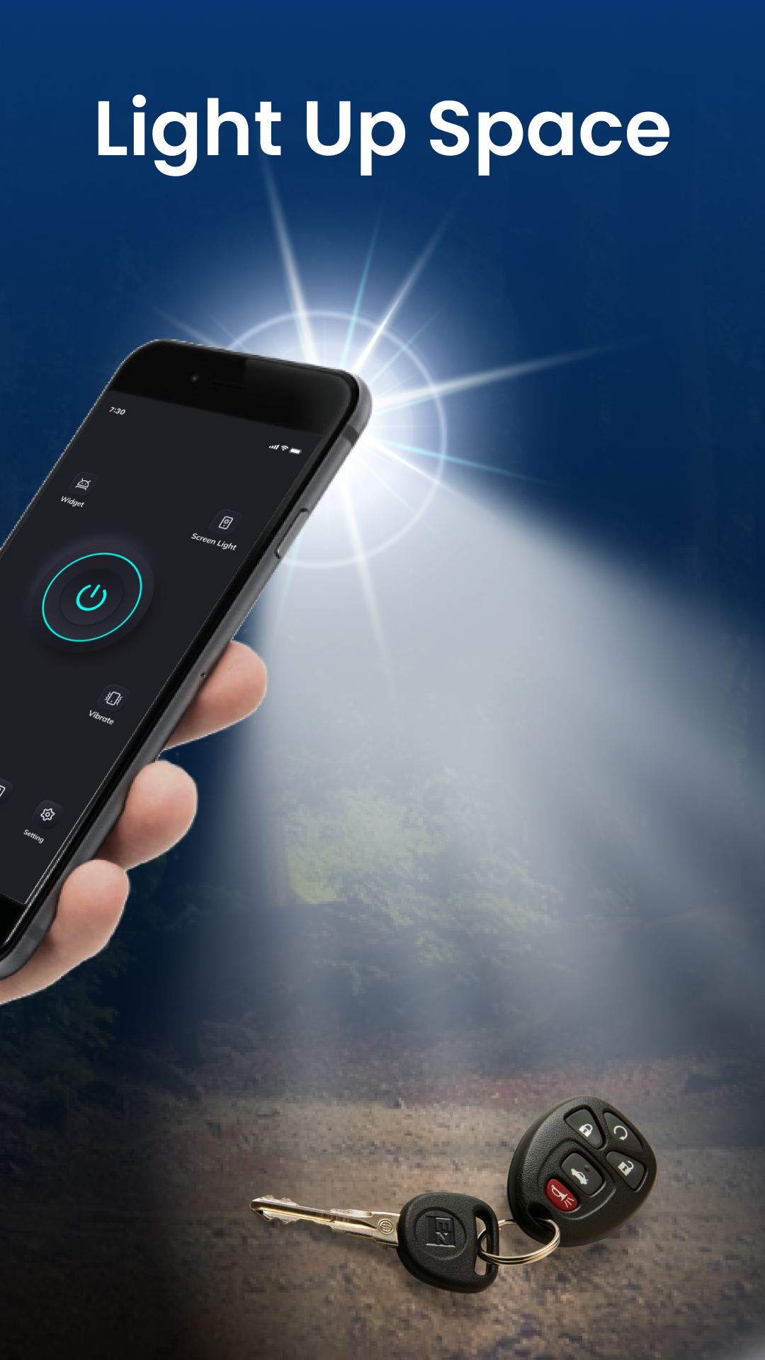 اسکرین شات 4 برنامه Flash Alert: Flashlight & SMS
