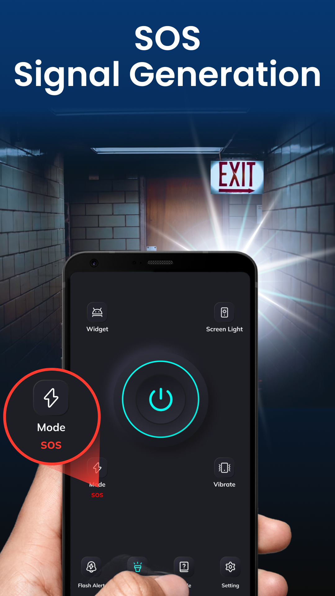 اسکرین شات 8 برنامه Flash Alert: Flashlight & SMS