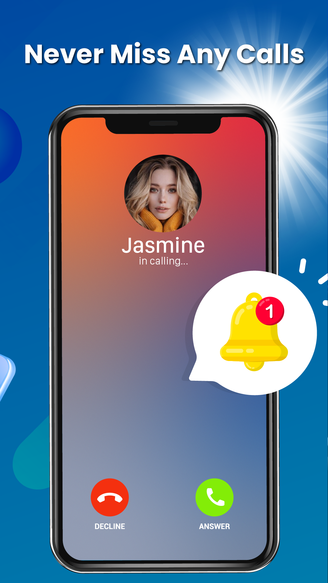 اسکرین شات 6 برنامه Call Flashlight: Flash Alert