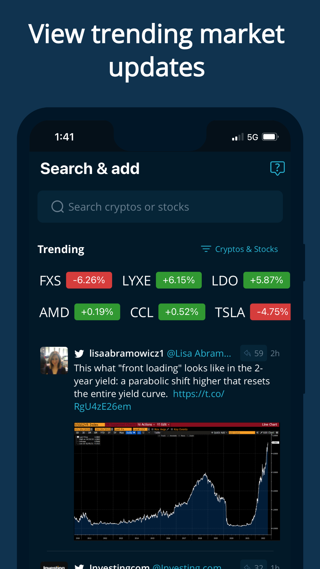 اسکرین شات 8 برنامه HODL Real-Time Crypto Tracker