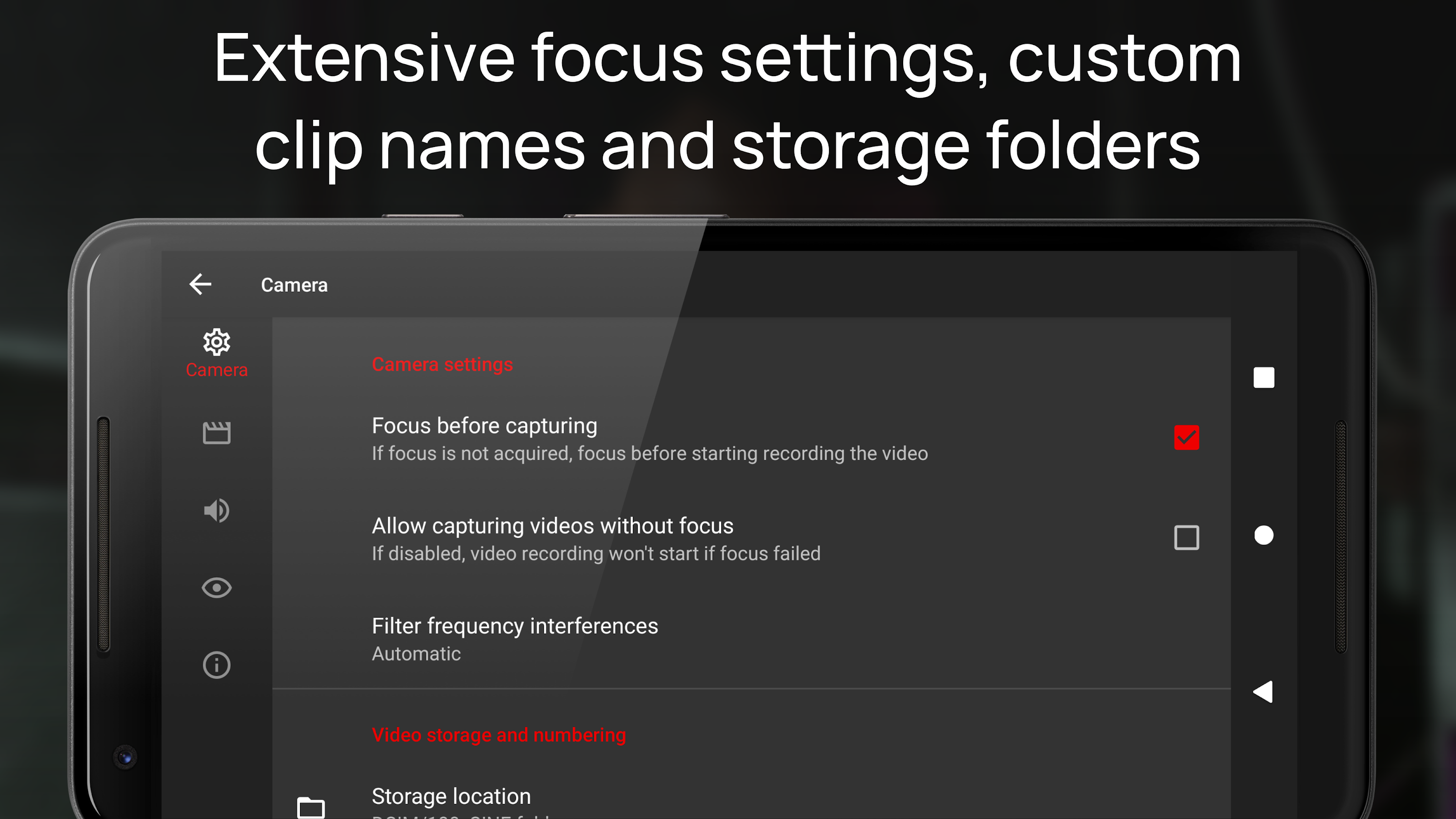 اسکرین شات 5 برنامه Cinema FV-5 Lite
