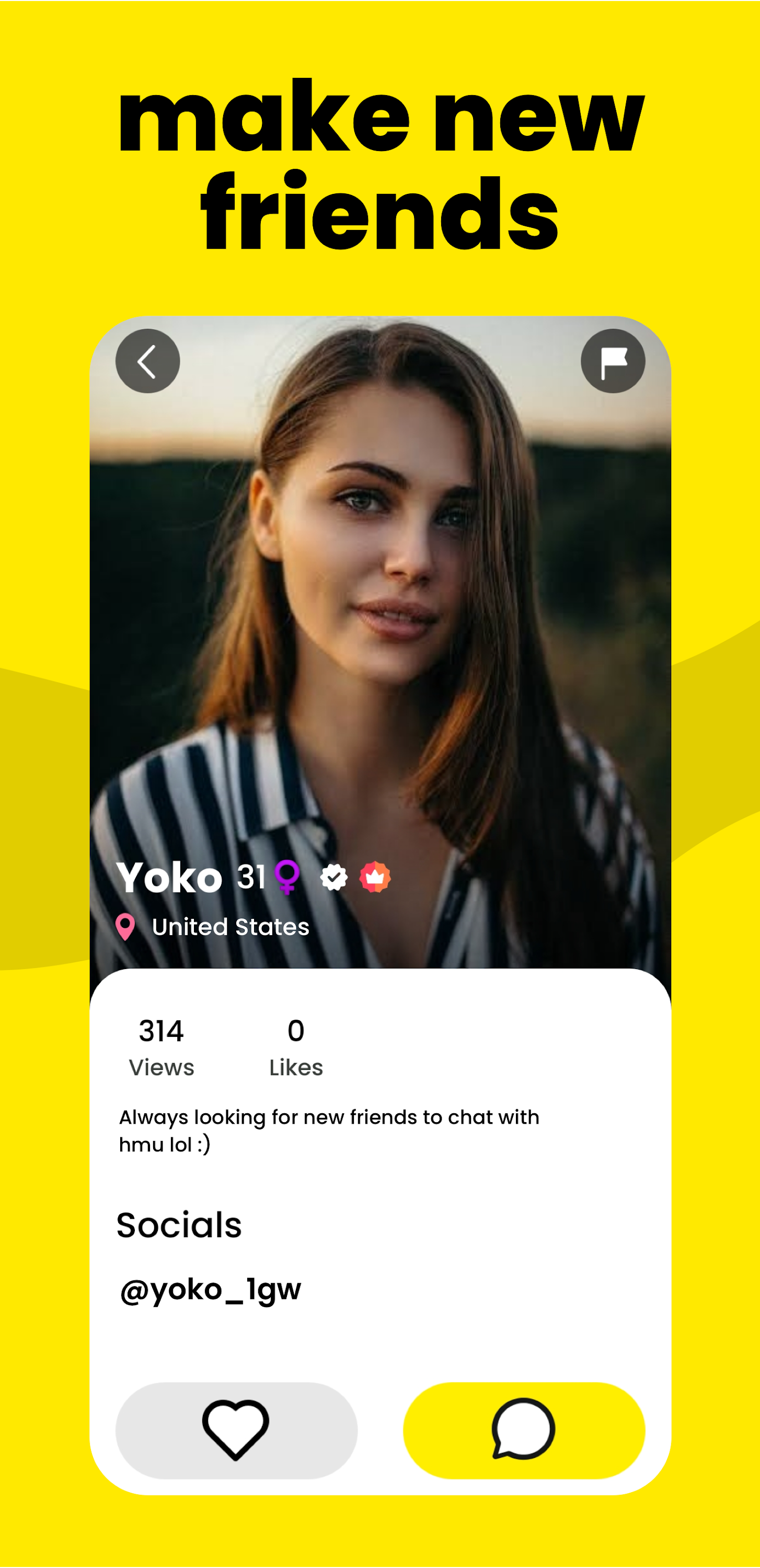 اسکرین شات 4 برنامه hmu chat:make friends and chat