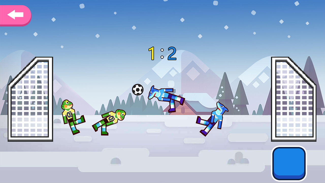 اسکرین شات 2 بازی Droll Soccer--fly ball