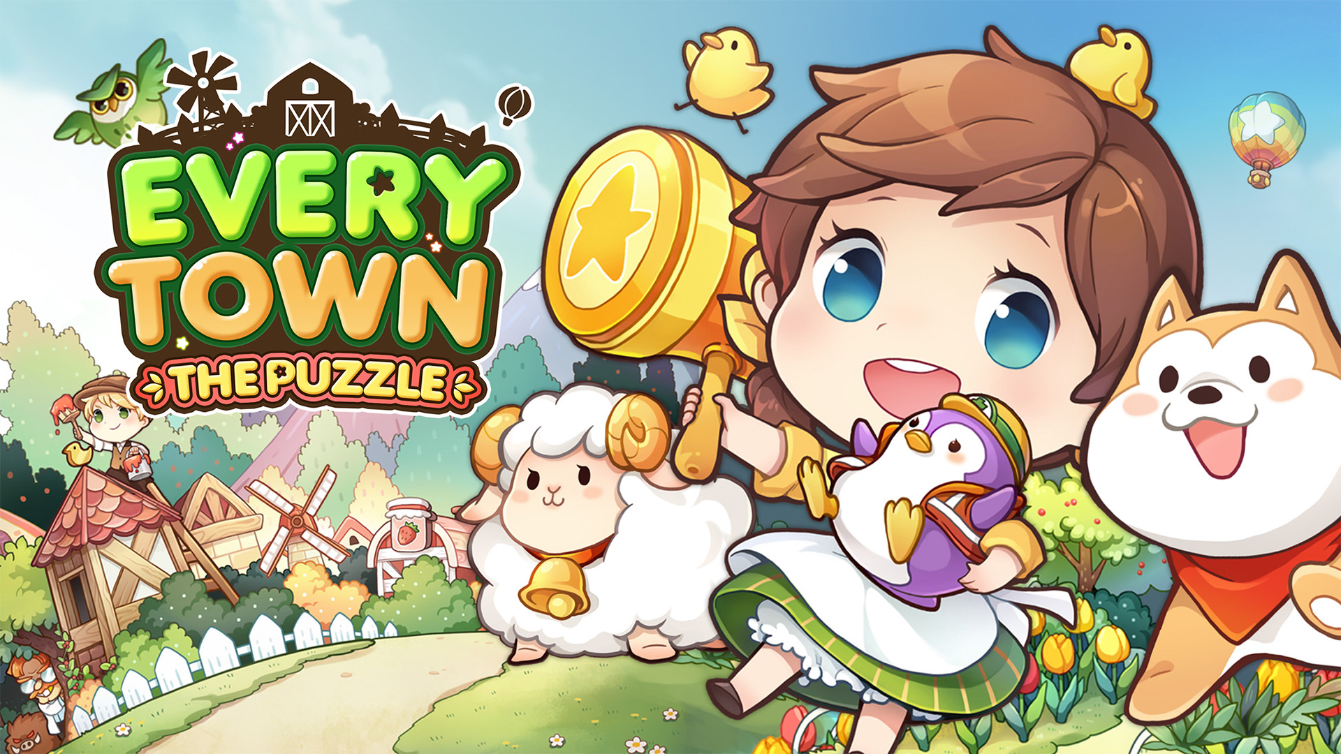 اسکرین شات 1 بازی Everytown The Puzzle