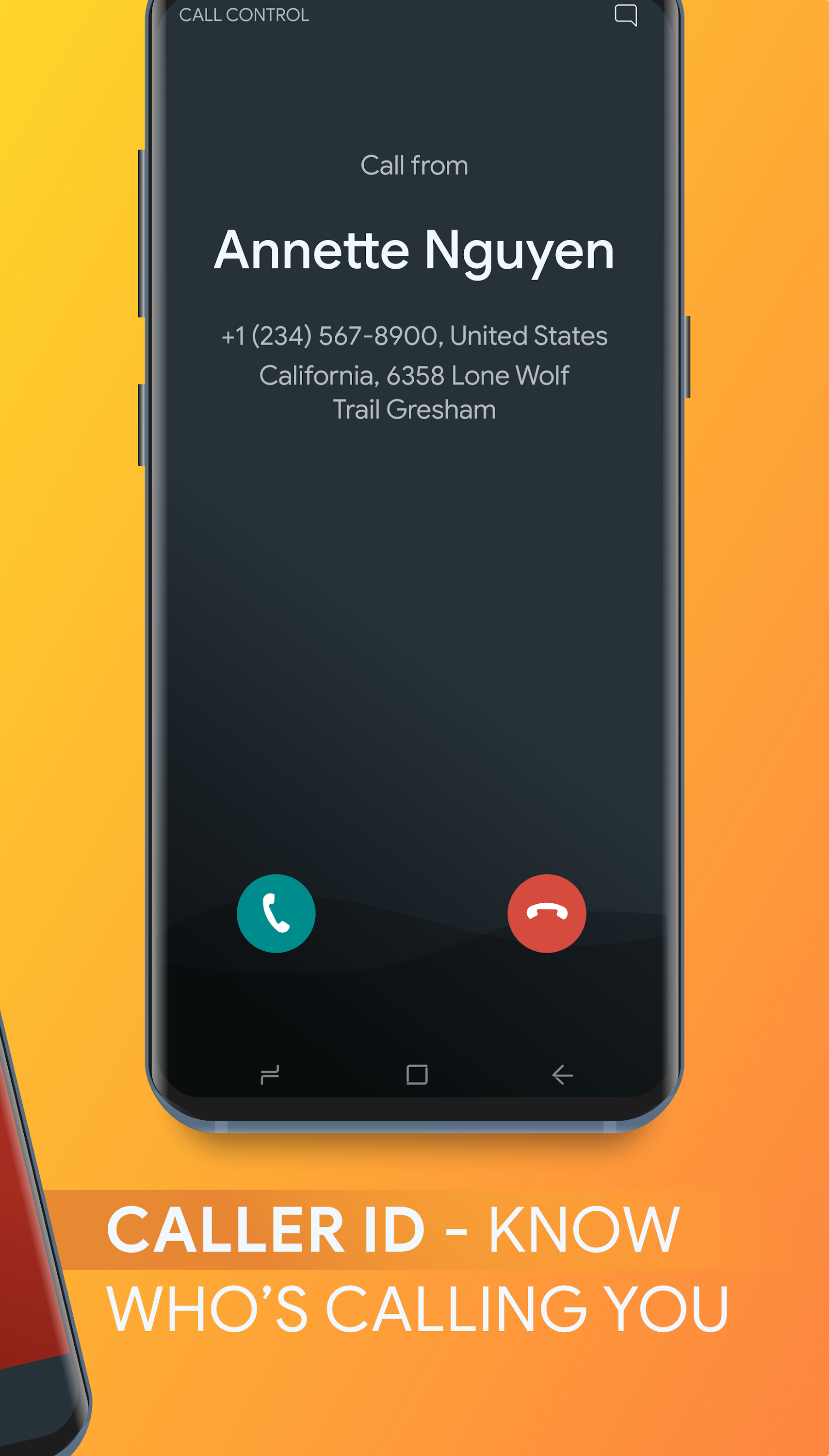 اسکرین شات 3 برنامه Call Control. Call Blocker