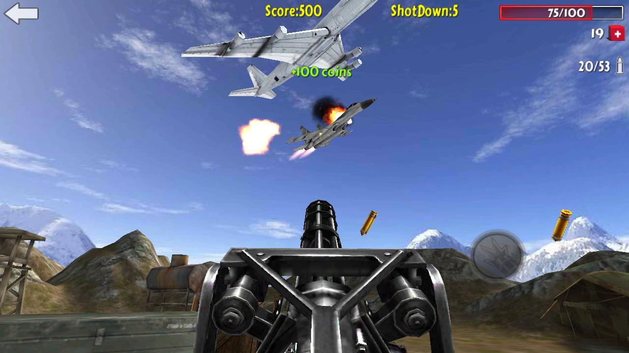 اسکرین شات 1 بازی Flight Gun 3D