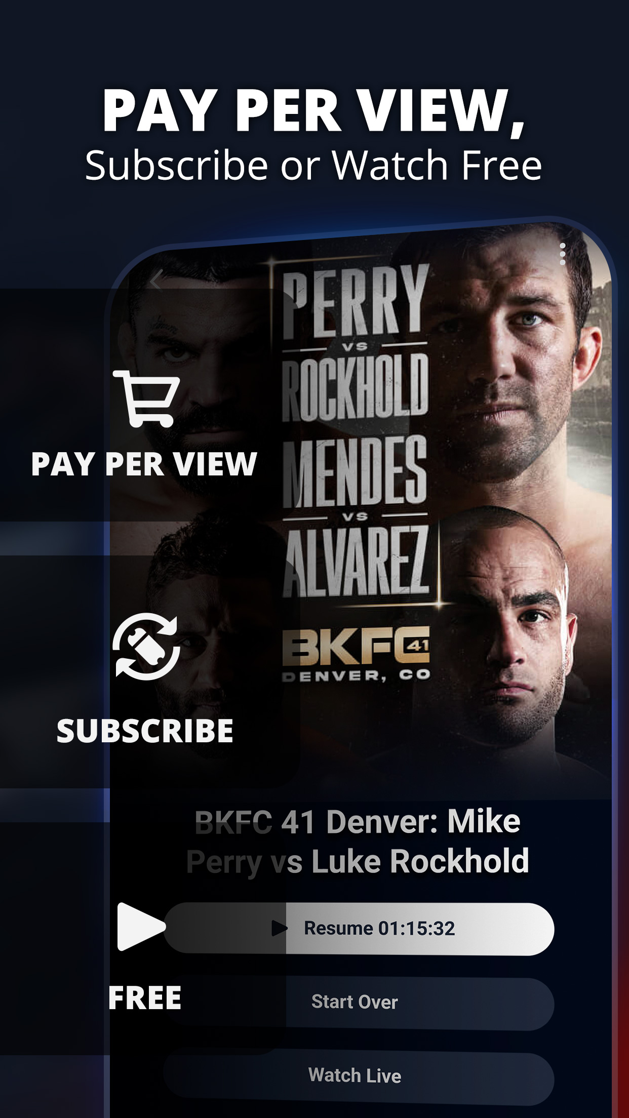 اسکرین شات 5 برنامه TrillerTV: Live Sports