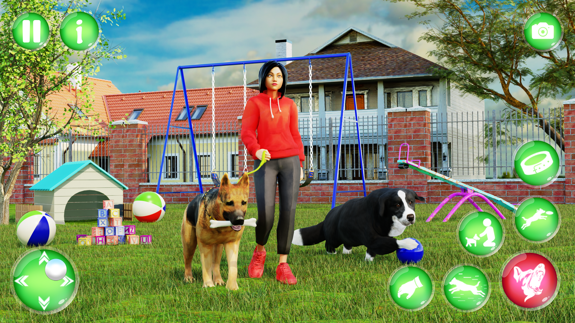 اسکرین شات 2 بازی Virtual Dog Sim: Pet Dog Games