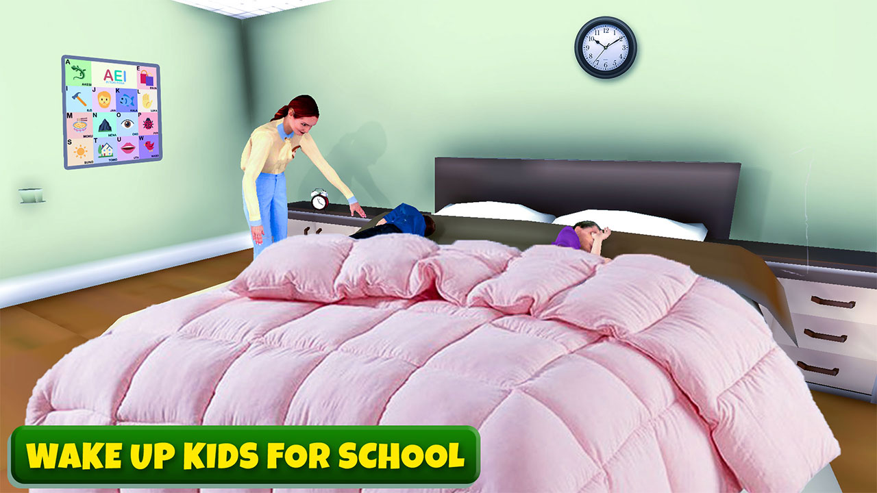 اسکرین شات 4 بازی Virtual Mom Happy Family Game