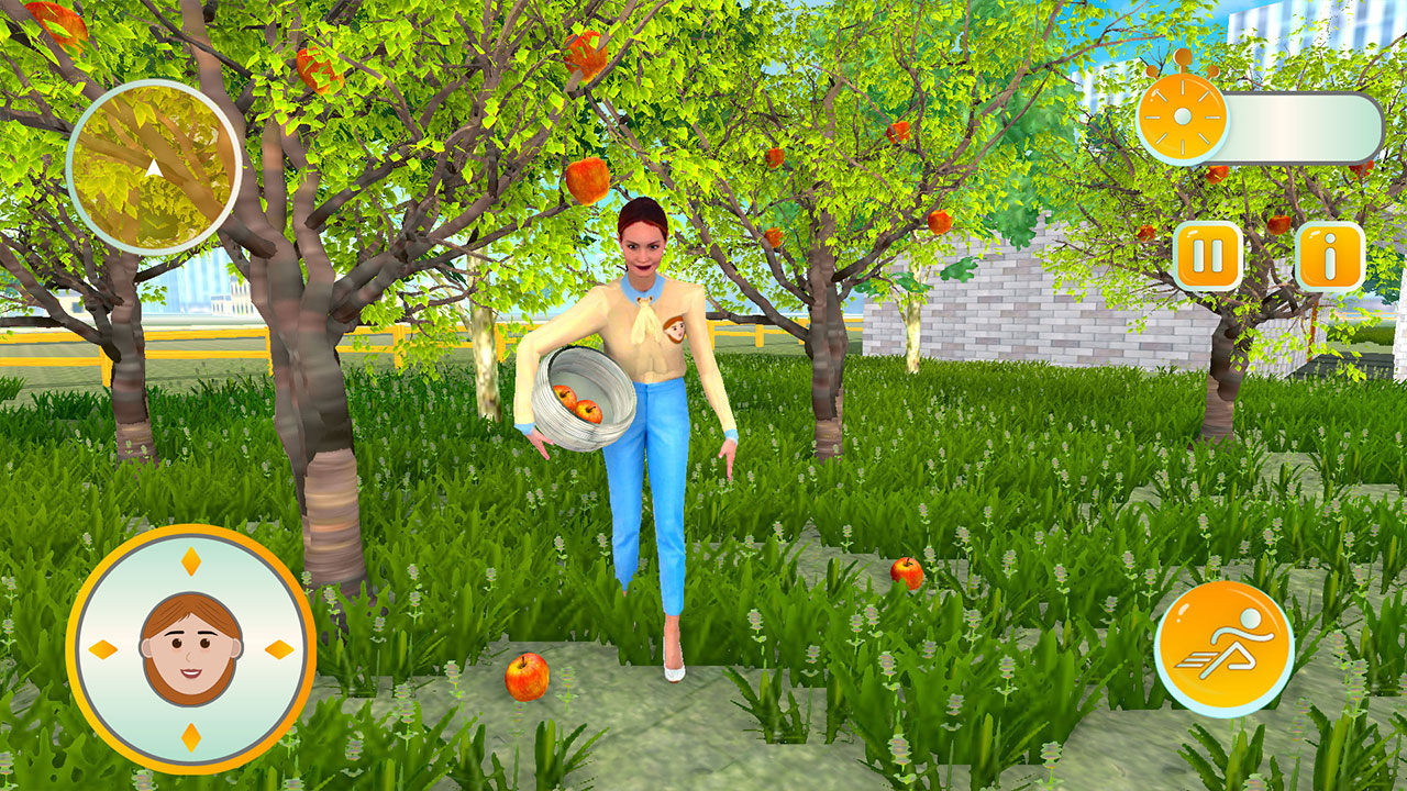 اسکرین شات 2 بازی Virtual Mom Happy Family Game