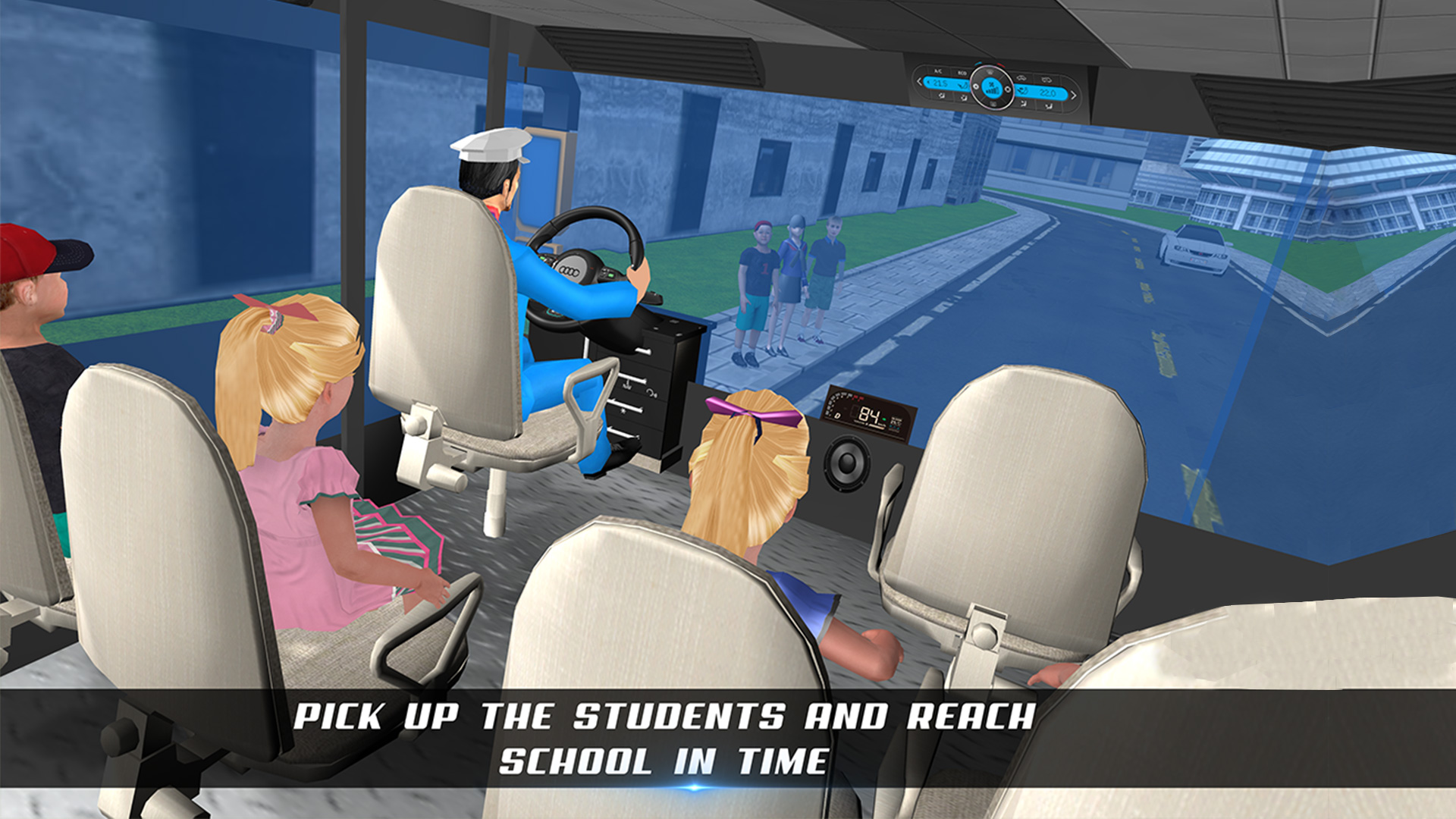 اسکرین شات 3 بازی School Bus Driver Fun Game