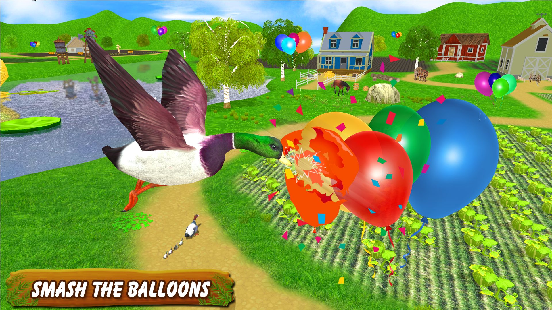 اسکرین شات 5 بازی Talking Duck Bird game