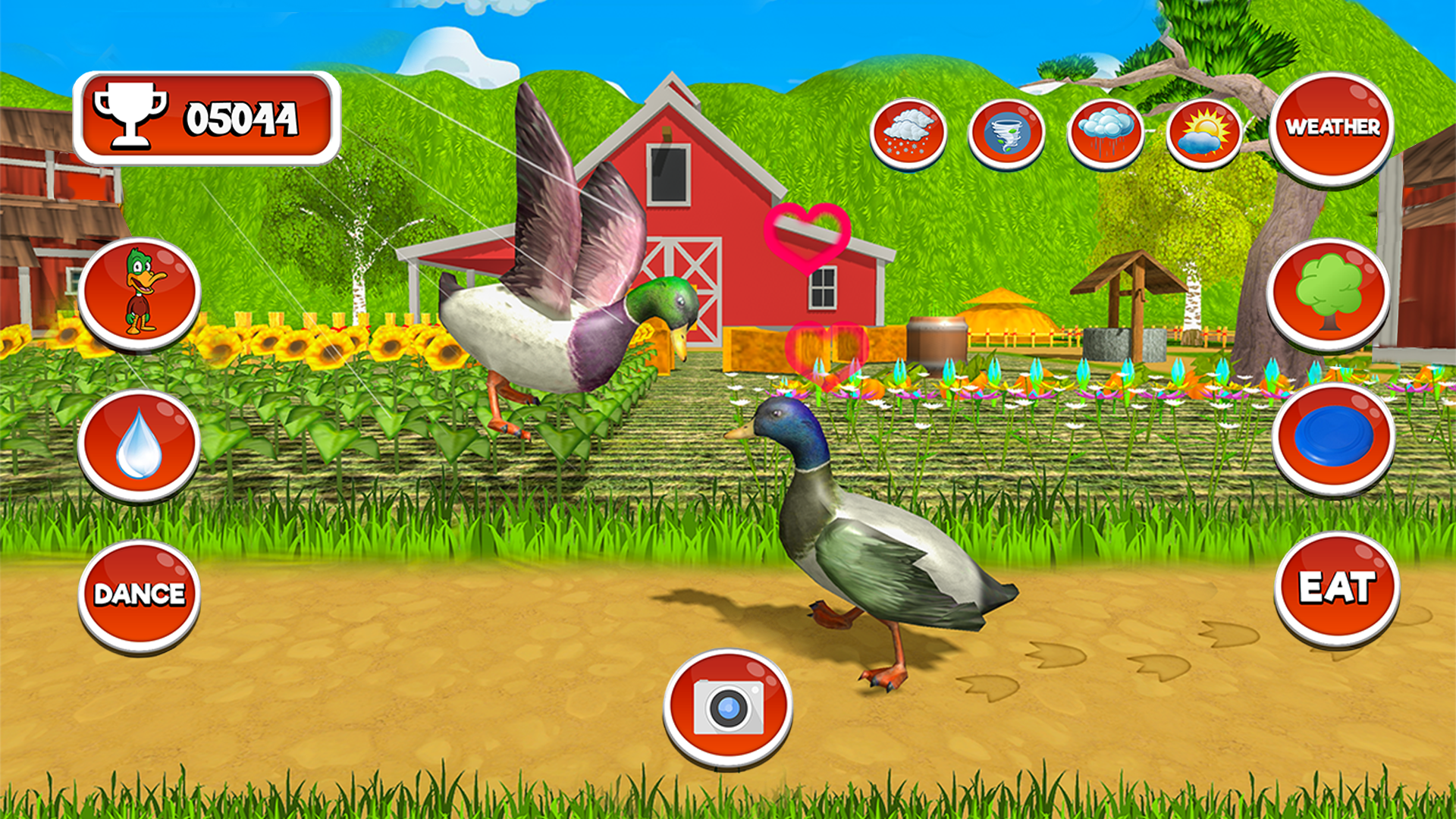 اسکرین شات 8 بازی Talking Duck Bird game