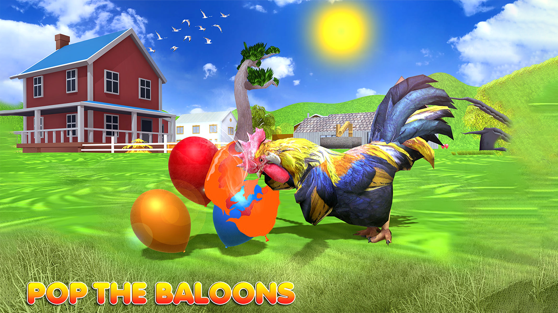 اسکرین شات 5 برنامه Rooster Family: Chicken Games