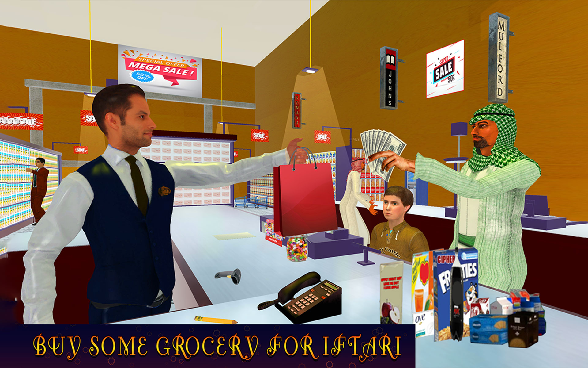 اسکرین شات 3 بازی Muslims Game Islam:Eid Mubarak