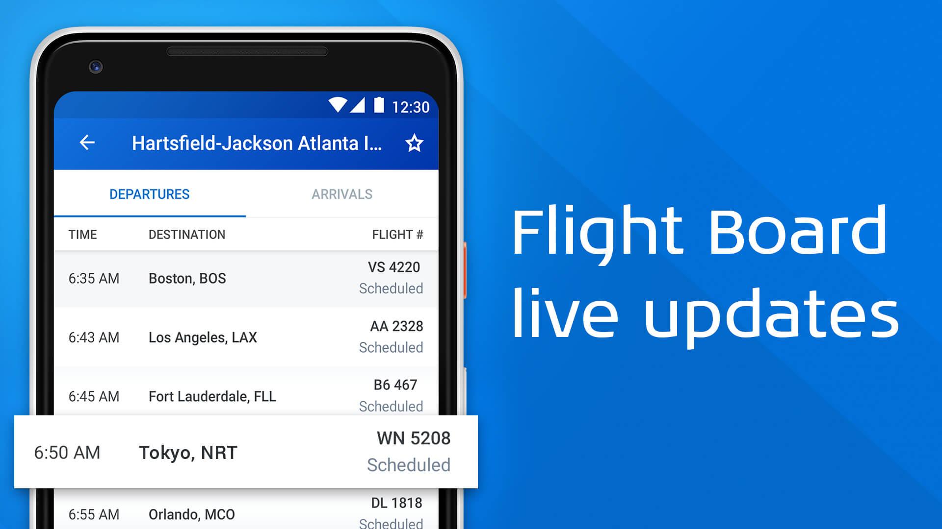 اسکرین شات 4 برنامه The Flight Tracker