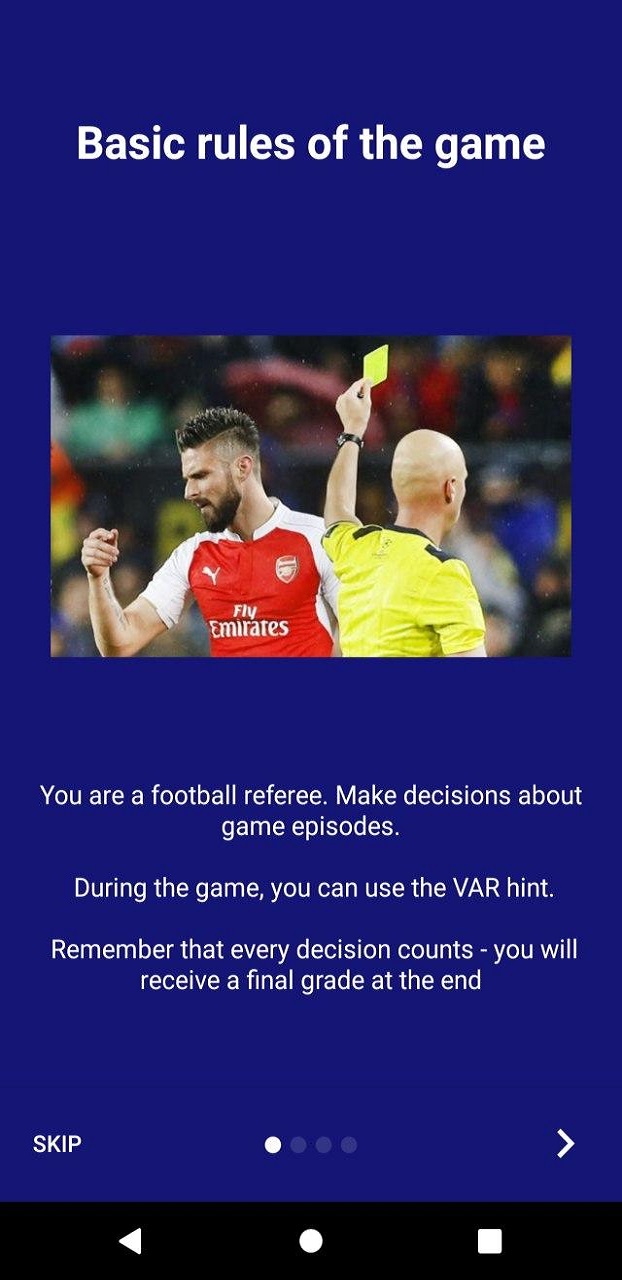اسکرین شات 1 بازی Football Referee VAR