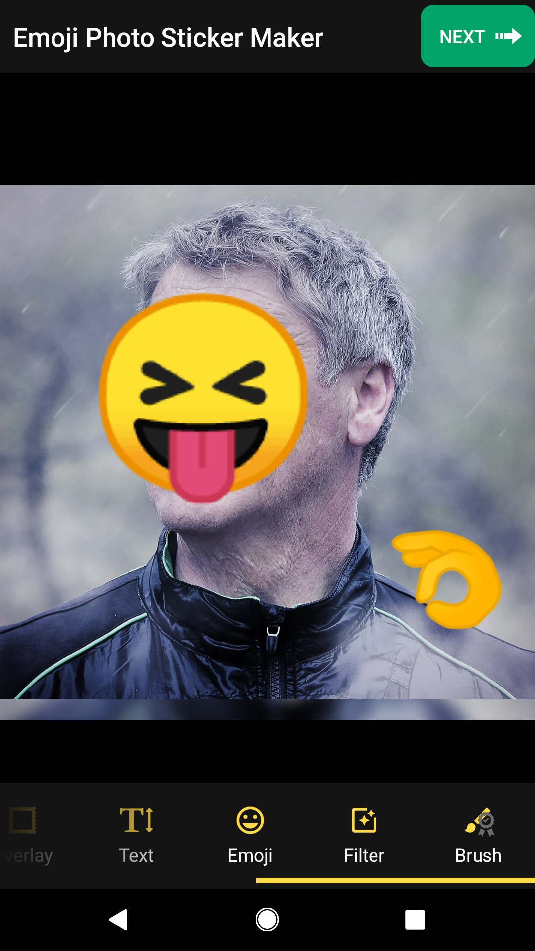 اسکرین شات 2 برنامه Emoji Stickers Photo Editor