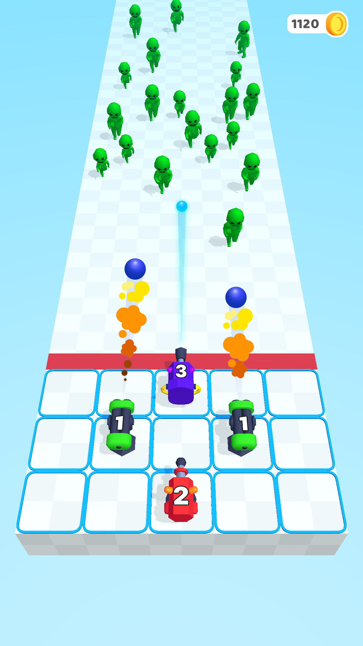 اسکرین شات 2 بازی Shooting Towers: Merge Defense